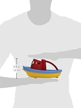 Eco Tugboat (Red) by Green Toys 6m+ Recycled Plastic Range