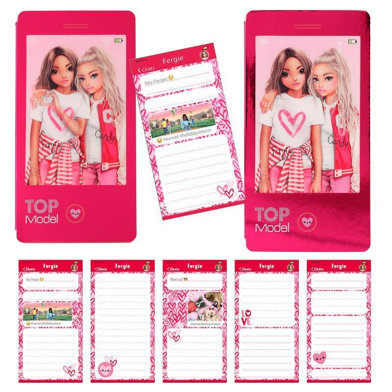 TOPModel Notebook with ballpen