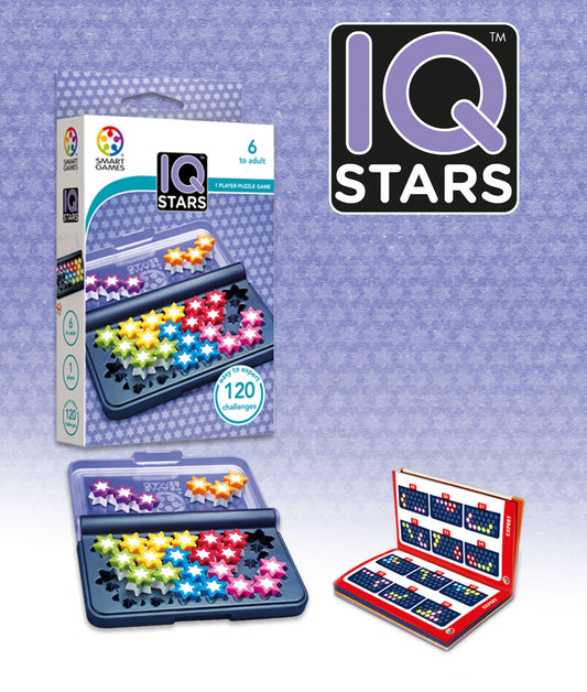 IQ Stars Puzzle Game by Smart Games 6+