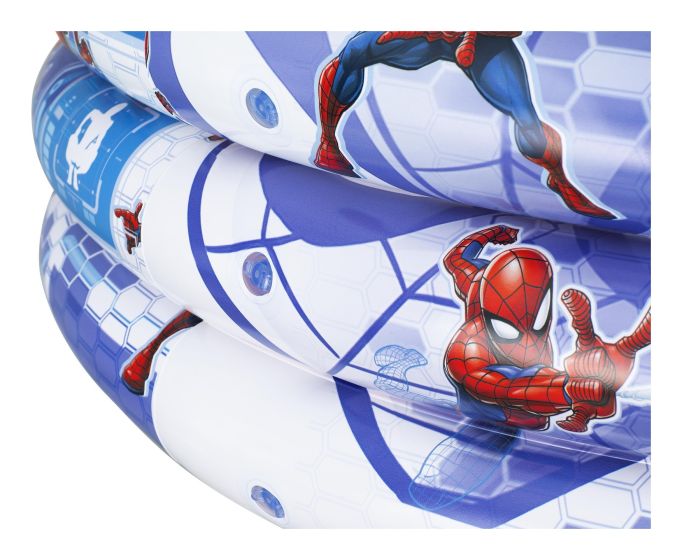 Spiderman 1.22m 3-Ring Pool by Bestway 2+