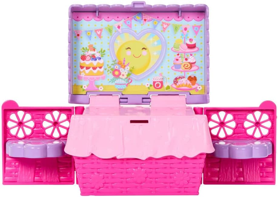 Barbie Club Chelsea Pop-Up Tea Party Doll & Playset by Mattel +3