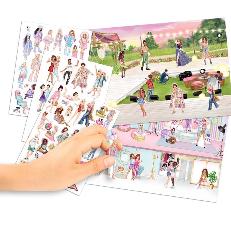 TOPModel Stickerworld Sticker Book By Depesche 412702_A 6+