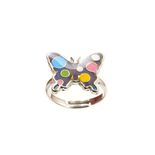 Butterflies & Bands Mood Ring by House of Marbles