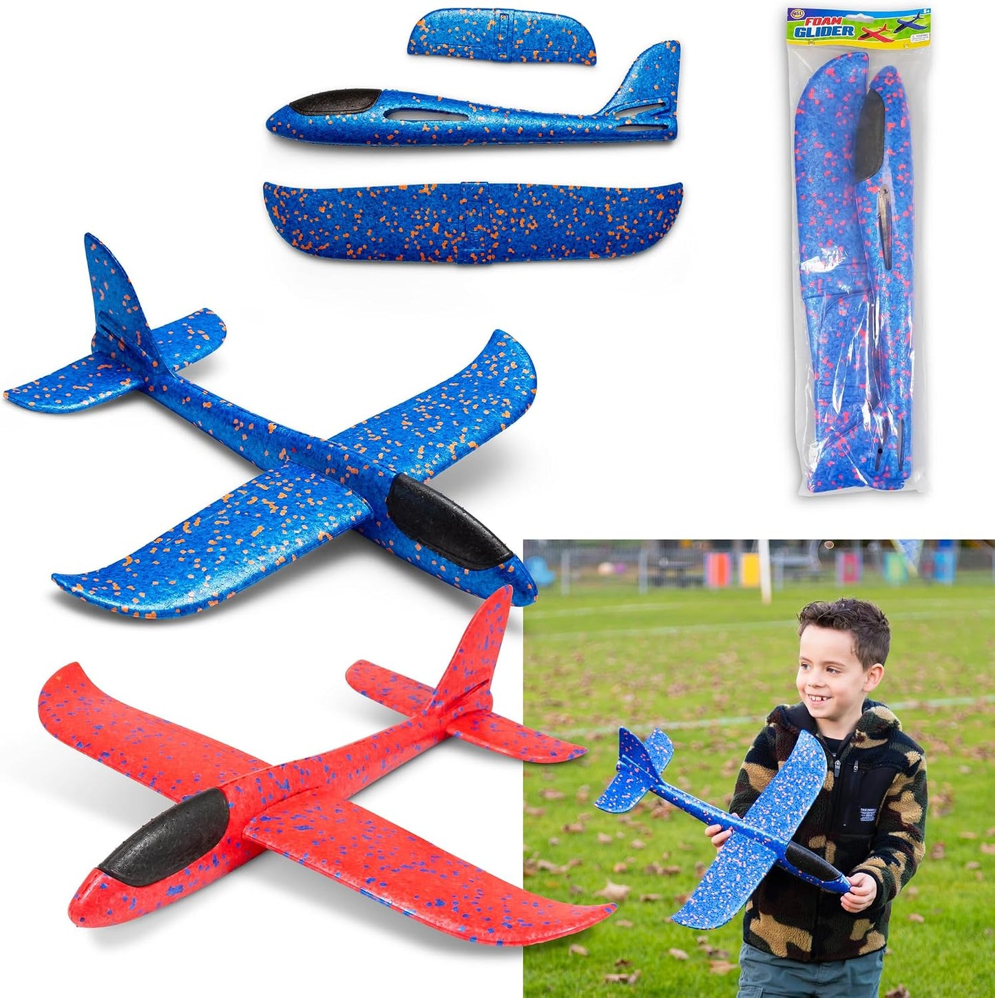 39cm Medium Foam Glider 5+
