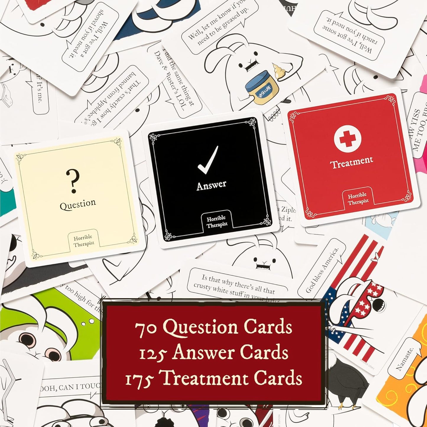 Horrible Therapist by Exploding Kittens 18+