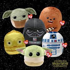 Darth Vader Star Wars Squish-A-Boo 35cm Ty Beanie 14 inch