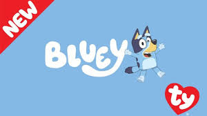 Chilli the dog Bluey's mum Ty Beanie 19cm