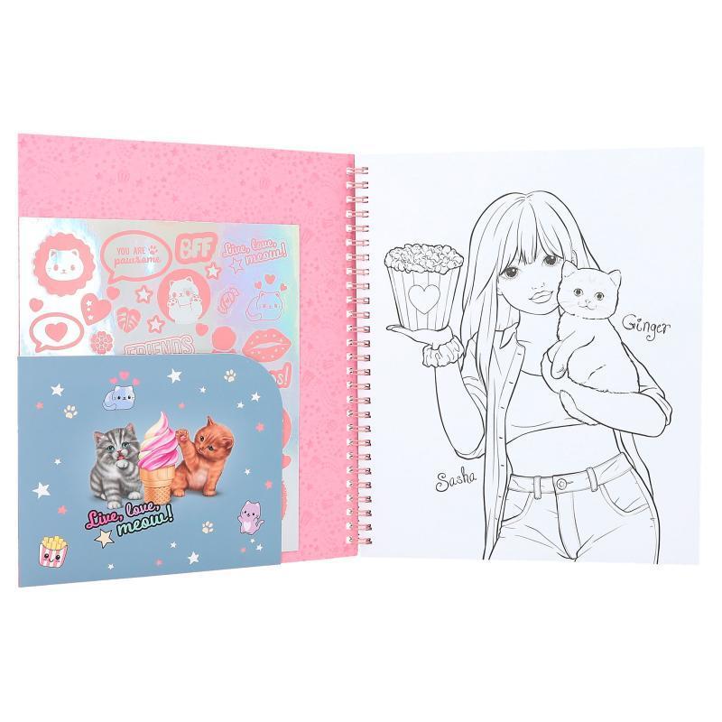 TOPModel Colouring Book - CUTIE STAR 412434_A