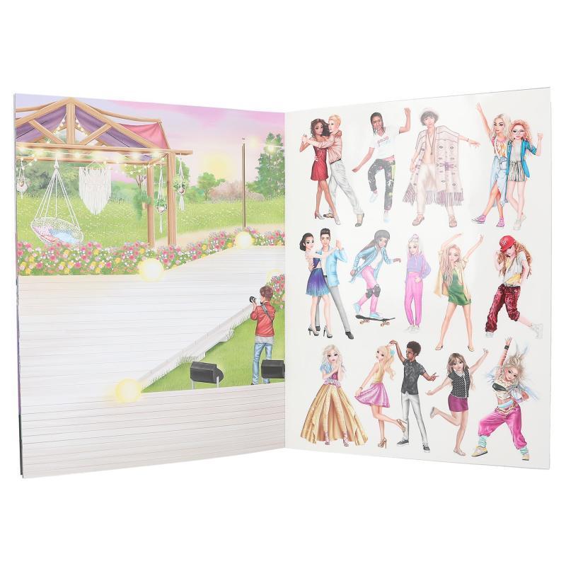 TOPModel Stickerworld Sticker Book By Depesche 412702_A 6+