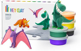 Hey Clay Dinos set air-dry clay Kit 3+