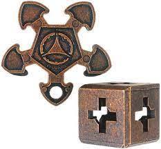 Huzzle Cast - O'Gear- Metal Puzzle - Level 3, Brain Teaser 8+