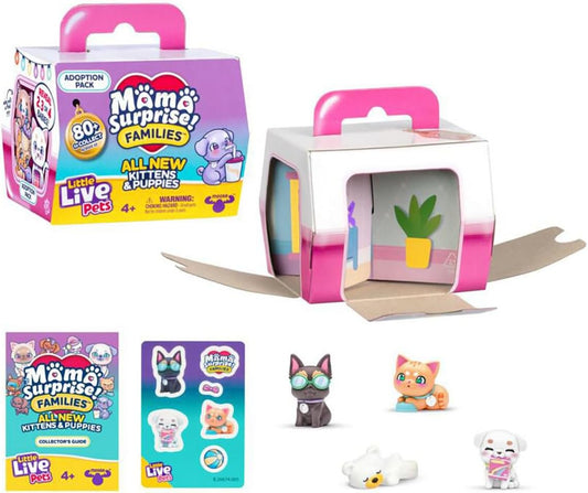 Little Live Pets Mama Surprise Families Adoption Pack 4+