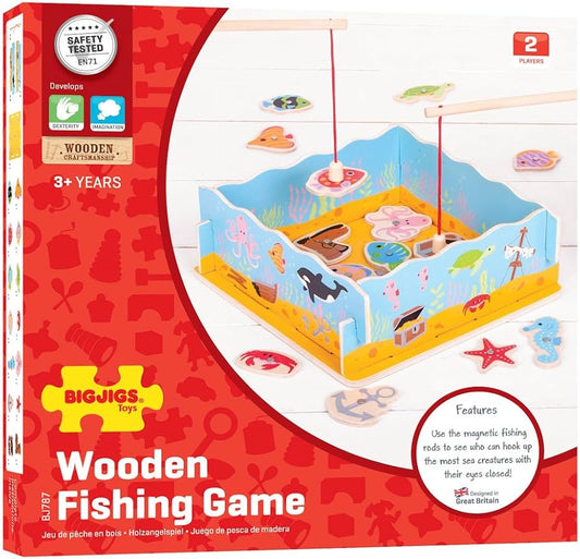 Wooden Fishing Game 18m+ By Big Jigs Toys