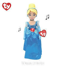 Cinderella TY Beanie With Sound 40cm Medium Princess Disney