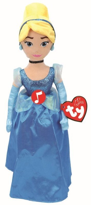 Cinderella TY Beanie With Sound 40cm Medium Princess Disney