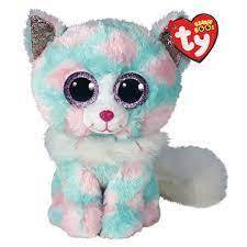 Opal The Pastel Cat Ty Beanie Babies Soft Toy DOB April 13