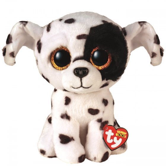 Luther The Dalmatian Dog 15cm Ty Beanie Soft Toy DOB January 5