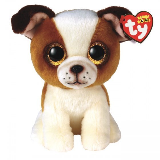 Hugo The Dog 15cm Ty Beanie Soft Toy DOB August 25