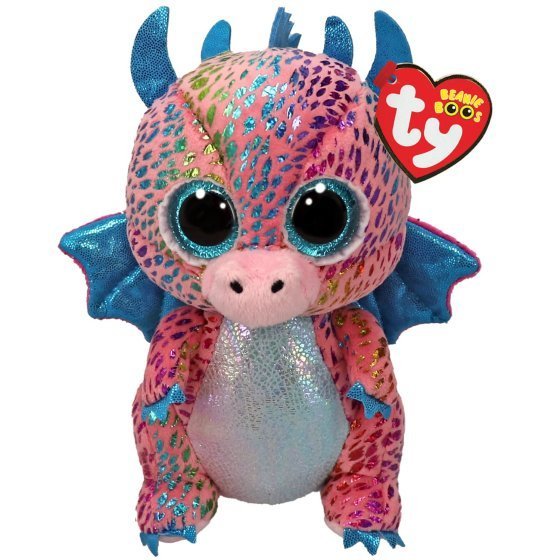 Flint The Dragon 15cm TY Beanie 37318 DOB November 24