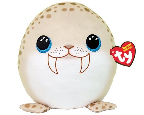 Toofers The Walrus Squish-A-Boo 25cm Ty Beanie DOB August 4