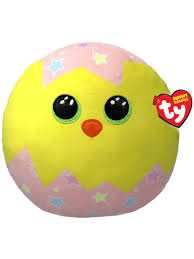 Pippa the Chick Squish-A-Boo 35cm Ty Beanie Toy DOB June 29th