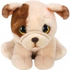Houghie The Pug 15cm Ty Beanie Babies Soft Toy DOB April 19