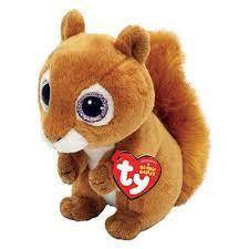 Squire The Squirrel Ty Beanie Babies Soft Toy DOB January 12
