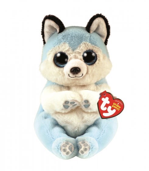 Thunder The Husky TY Beanie Bellies 15cm DOB March 13