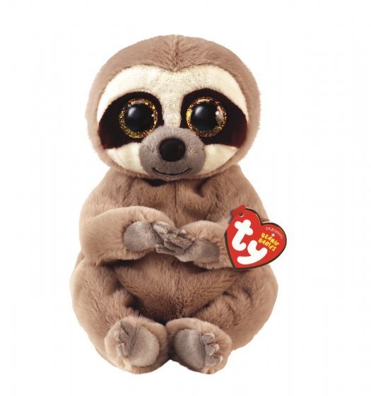 Silas The Sloth TY Beanie Bellies Soft Toy 15cm DOB April 15