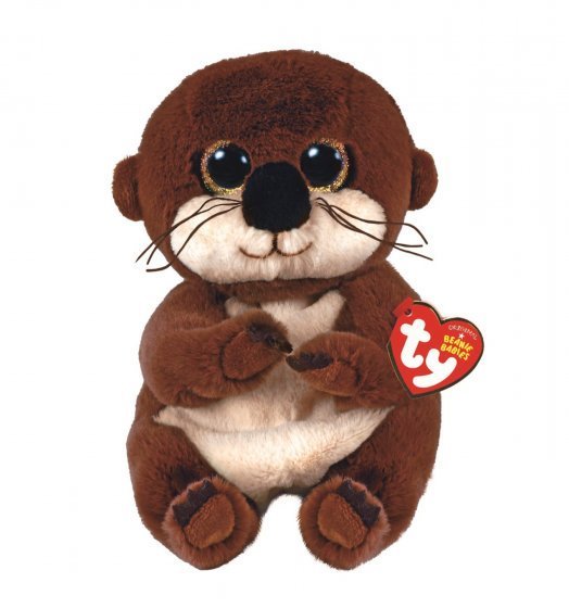 Mitch The Otter TY Beanie Bellies 15cm DOB October 1