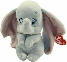 TY Beanie Disney Dumbo Super Soft 15cm Plush Toy With Sound