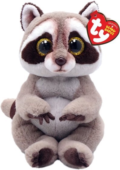 Petey The Raccoon 15cm Ty Beanie Bellies Soft Toy DOB May19