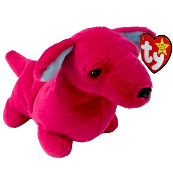 Stretch The Dachshund Dog II Original TY Beanie DOB December 31