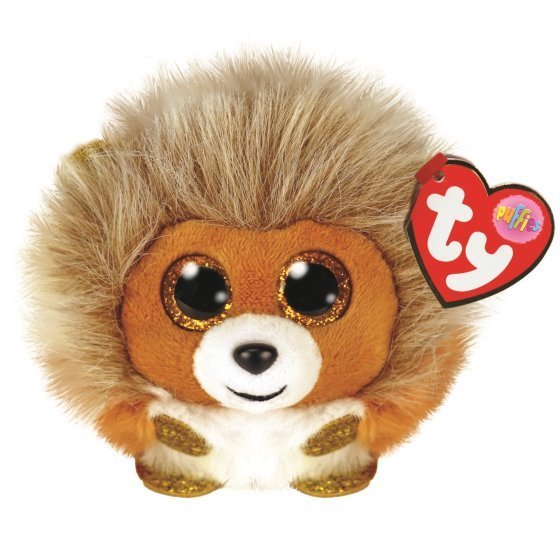 Caesar The Lion 8cm Ty Beanie Puffies Balls DOB December 3