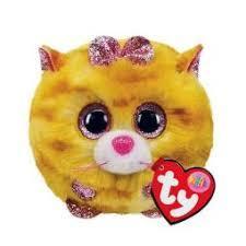 Tabitha the Cat Puffies Balls 8cm Ty Beanie Toy DOB December 17