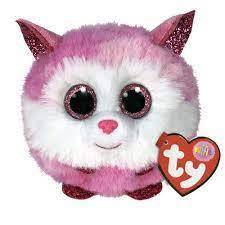 Princess The Husky Puffies Balls 8cm Ty Beanie DOB December 6