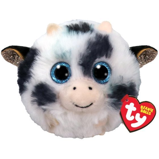 Moophy The Cow 8cm Ty Beanie Puffies Balls DOB September 13