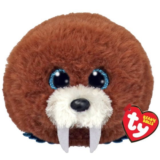 Hank The Walrus 8cm Ty Beanie Puffies Balls DOB August 15