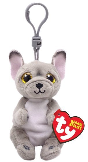 Wilfred The Dog TY Beanie Bellies Key Clip Toy DOB August 12