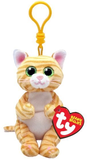 Mango The Cat TY Beanie Bellies Key Clip Toy DOB January 29