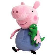 George Peppa Pig Large 15inch 38cm Ty Beanie Soft Toy Plush 0+