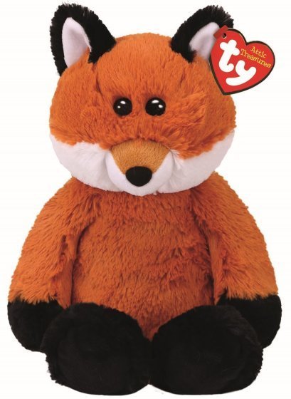 Fred The Fox 67016 TY Beanie Attic Treasures Toy DOB August 31
