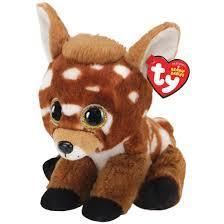 Buckley The Deer 15cm Ty Beanie Soft Toy Date of Birth May 2
