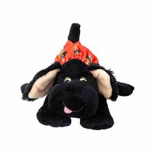 Pound Puppies Newborn Black- Retro Classic Soft Toy Animal 3+