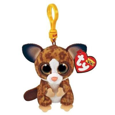Binky The Bush Baby Key Clip Ty Beanie DOB January 7