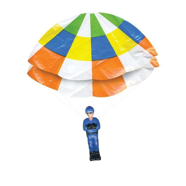 Sky Diver Parachute Soldier