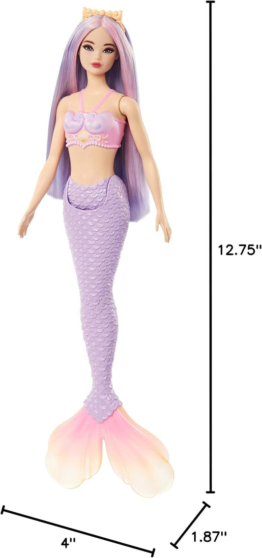 Mermaid Doll with Lilac Hair by Mattel +3