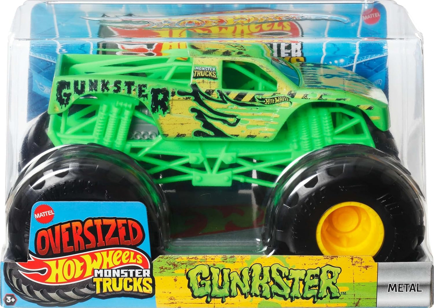 Hot Wheels Monster Trucks 1:24 - Gunkster 3+