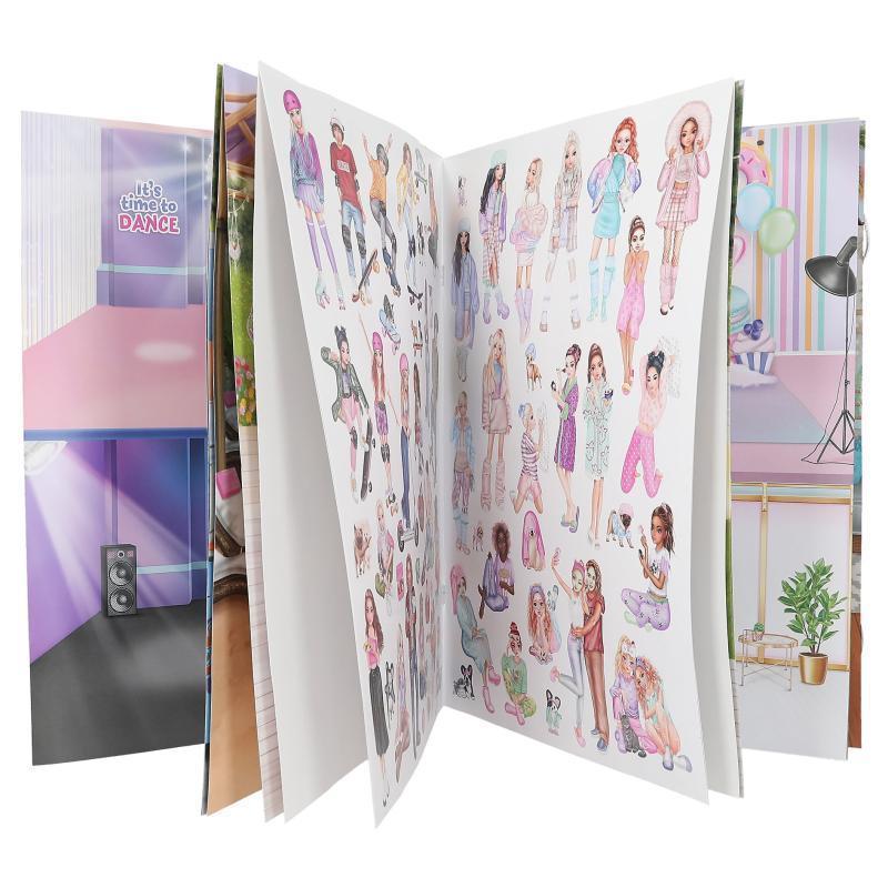TOPModel Stickerworld Sticker Book By Depesche 412702_A 6+