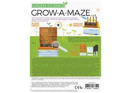 Green Science Grow A Maze Kit by 4M Kidz Lab 5+